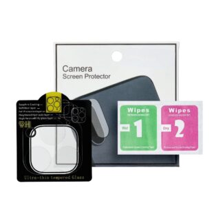 5D Full Glue Tempered Glass Camera Lens for iPhone 13 PRO / 13 PRO MAX transparent
