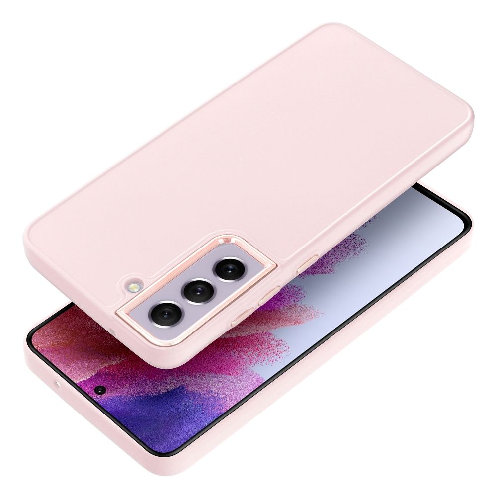 Case for Samsung S21 FE Frame powder pink — изображение 3