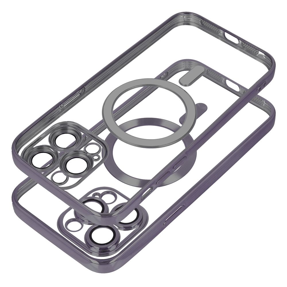 Case for iPhone 13 PRO Electro Mag Cover compatible with MagSafe black - Image 2