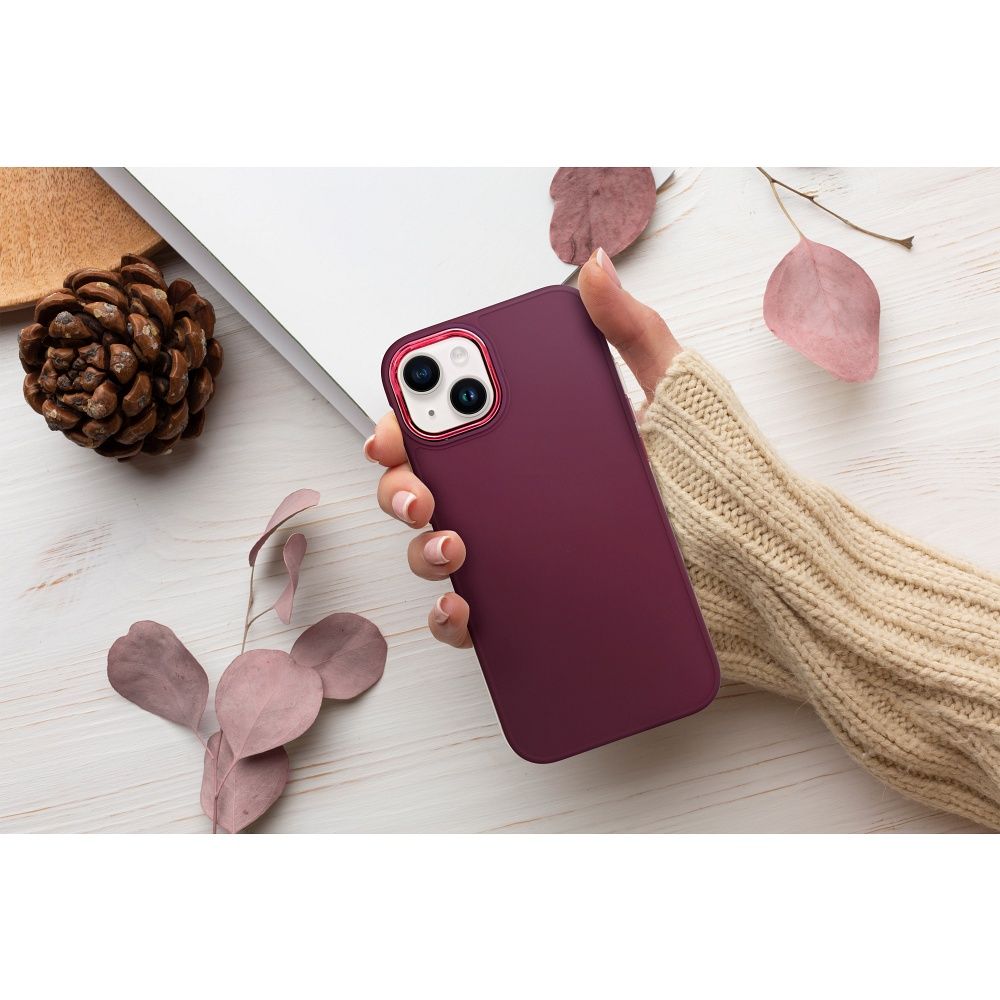 Case for iPhone 15 Frame purple — изображение 2