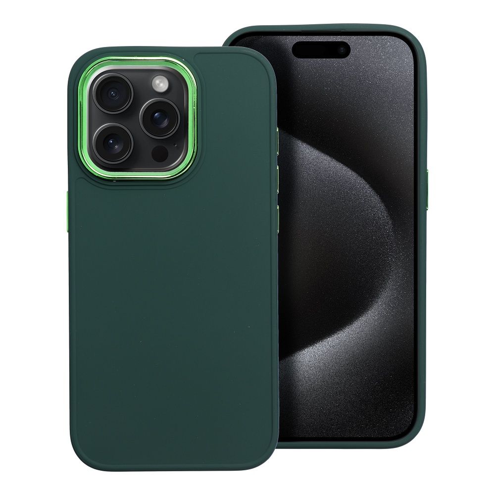 Case for iPhone 15 PRO Frame green