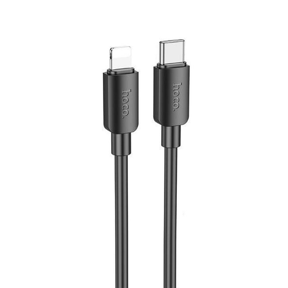 Cable USB C to Lightning Hoco PD 2,4A 20W 1 m X96 black - Image 2