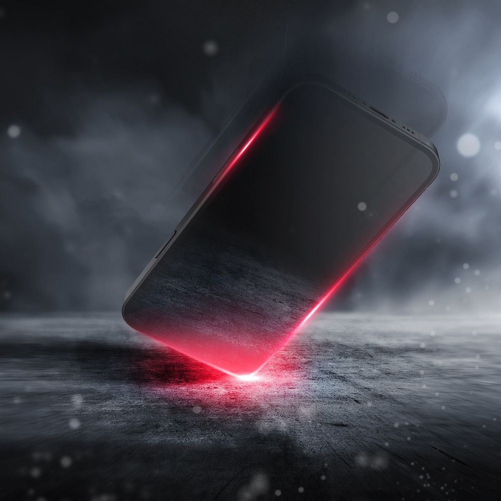 Hybrid glass to iPhone 15 PRO MAX Forcell Flexible 5D black - Image 3