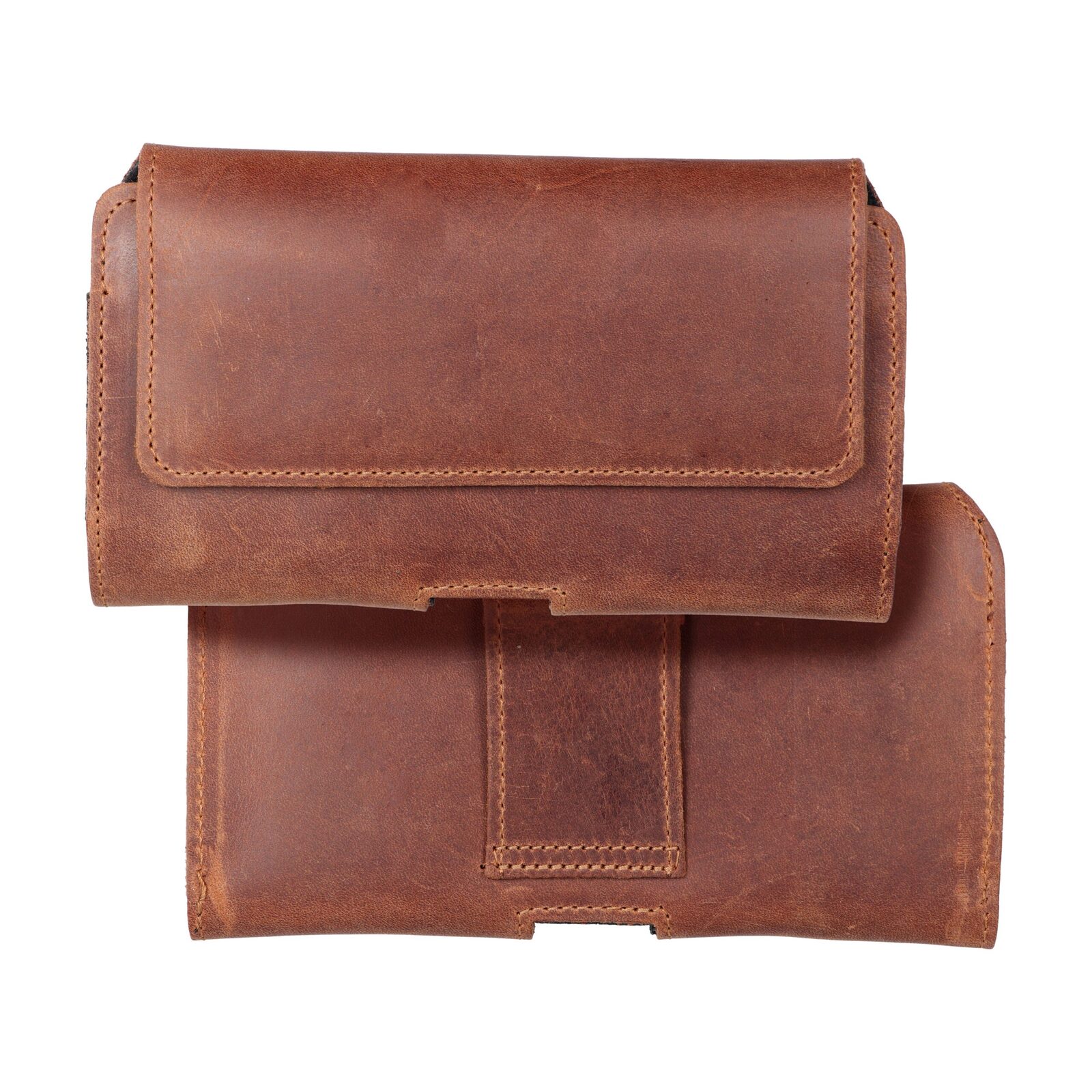Horizontal Leather Belt Phone Pouch for Umidigi Bison 2 Pro / GT2 Pro 5G / X10 Pro / 202, Doogee S98 / S96 Pro / S88 Pro / S58 Pro 6 / S40 Pro, Hammer Blade 5G / Iron 3 / Blade 3, CAT S53, Royal Crazy Horse, 3XL, Brown