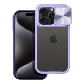 Case for iPhone 15 PRO Slider purple