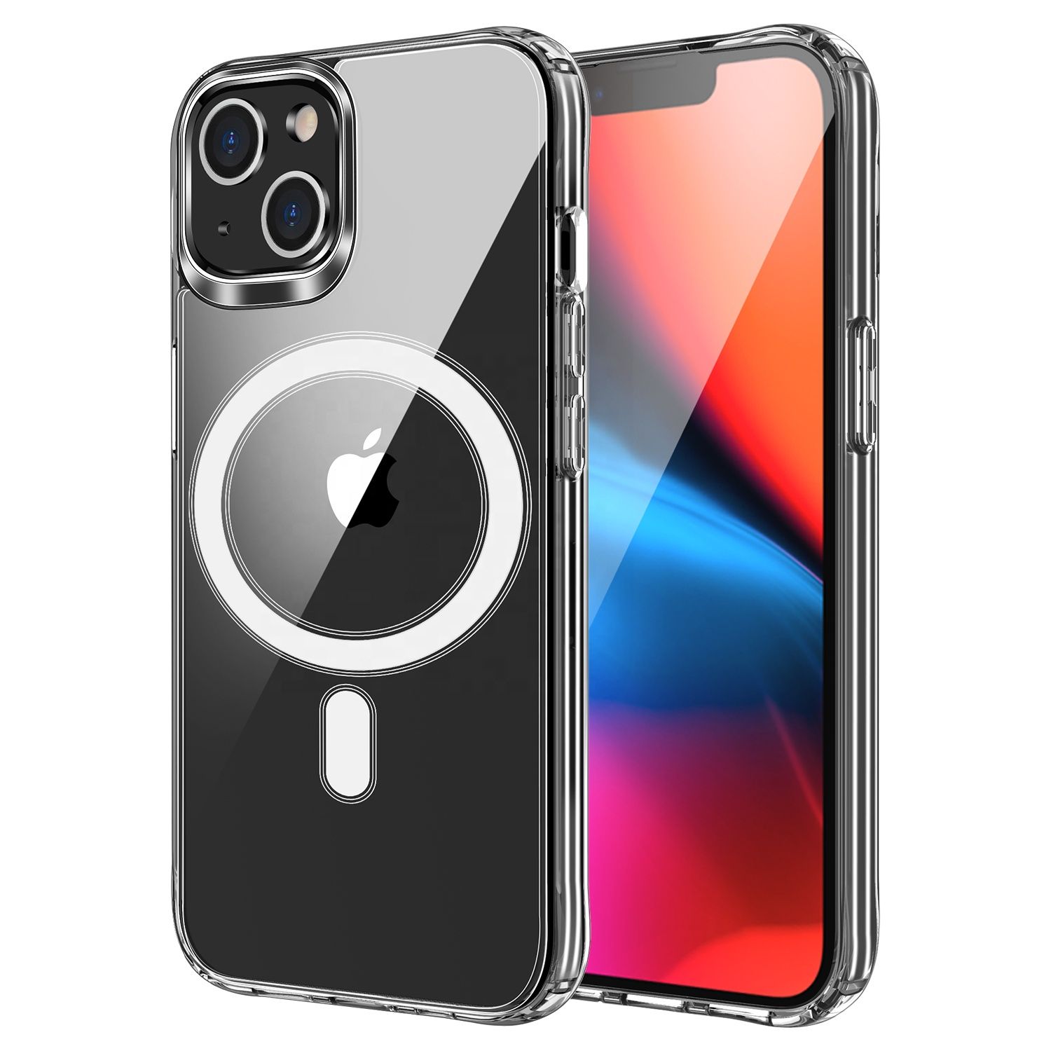 Case for iPhone 11 PRO MAX Clear Mag Cover (MID) compatible with MagSafe transparent
