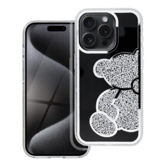 Case for iPhone 12 / 12 PRO Teddy Bear silver