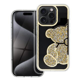 Case for iPhone 14 Teddy Bear gold
