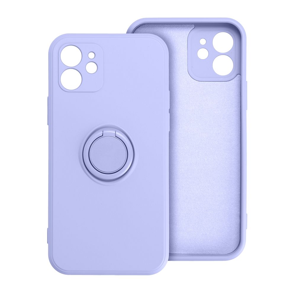 Case for iPhone 16 PLUS Silicone Ring purple