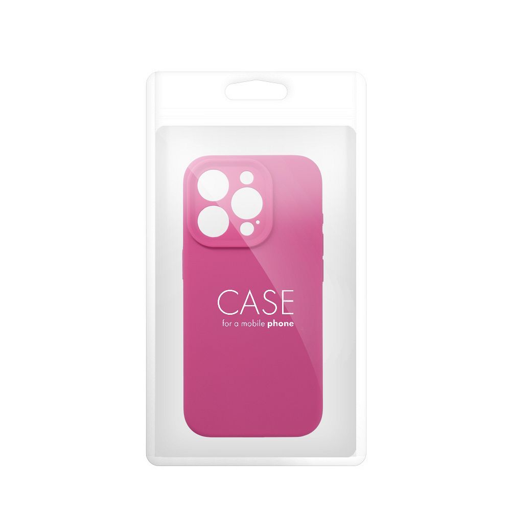 Case for iPhone 16 PRO MAX Silicone 2mm (camera protection) pink - Pilt 3