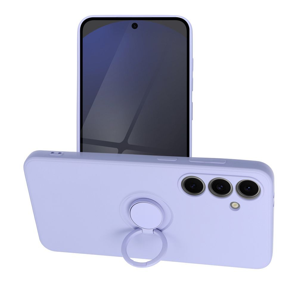 Case for Samsung S24 FE Silicone Ring purple
