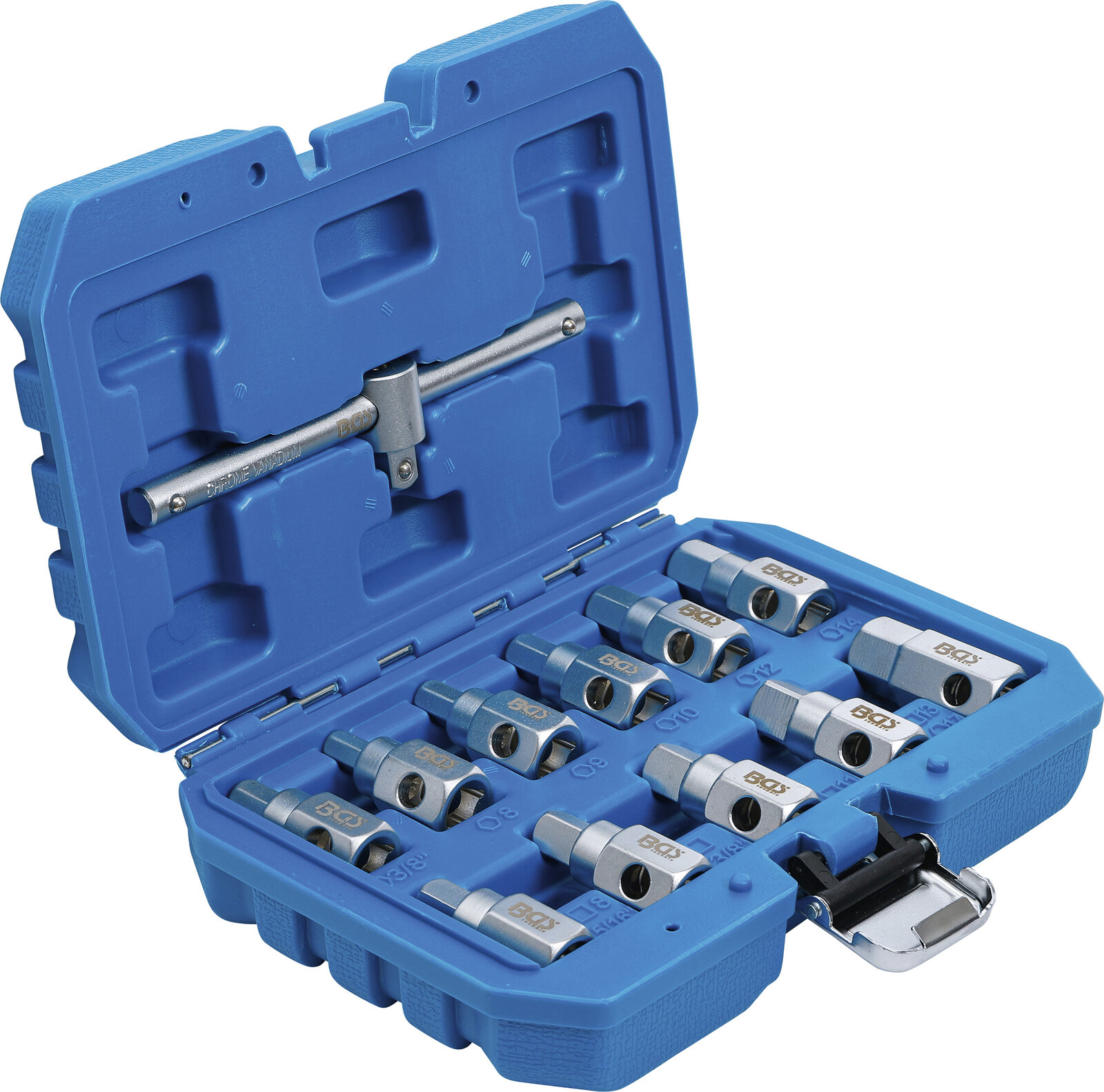 BGS technic Universal Oil Drain Socket Set, 12 pcs. — изображение 2