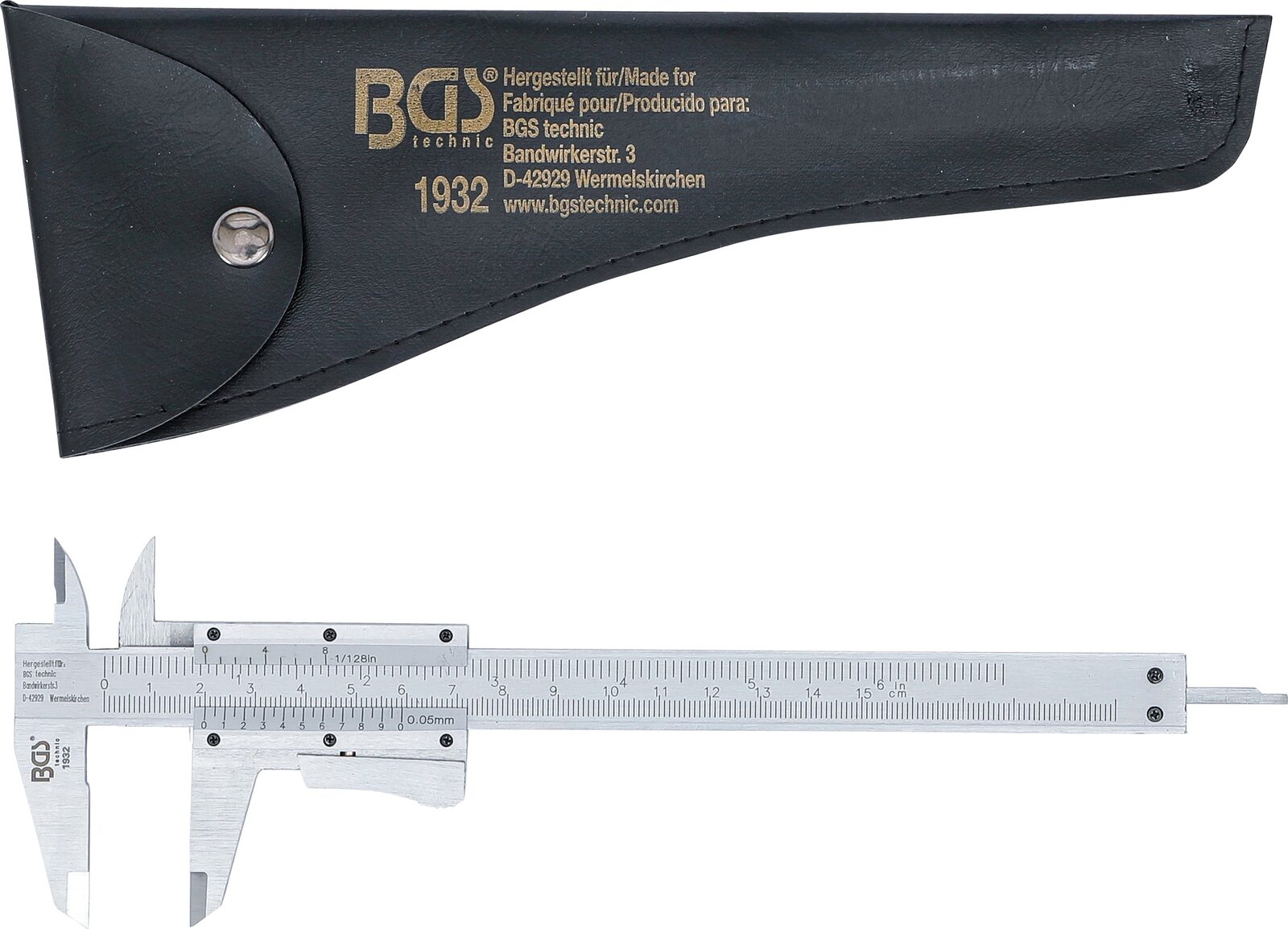 BGS technic Precision Vernier Calliper, 0 - 150 mm - Image 3