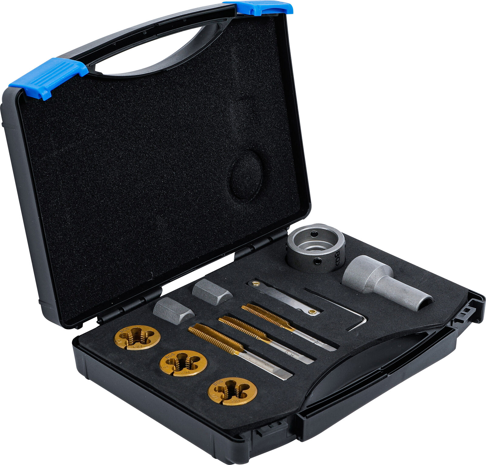 BGS technic Tap and Die Set for Wheel Studs & Nuts, 12 pcs. - Image 2