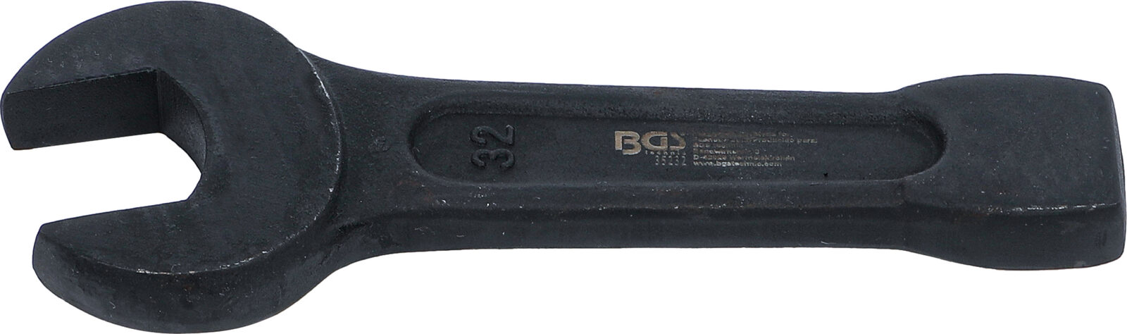 BGS technic Slogging Open End Spanner, 32 mm