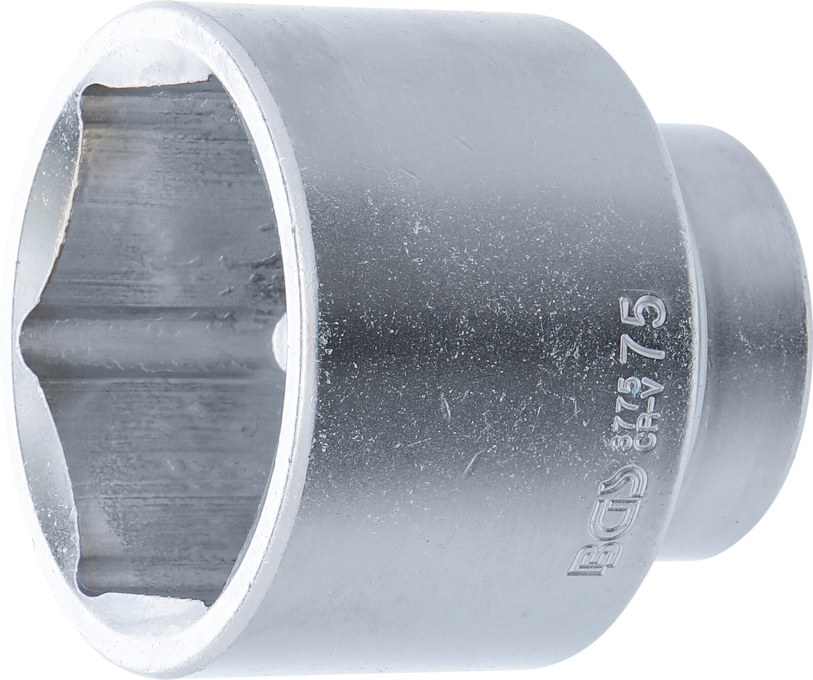 BGS technic Socket, Hexagon, 25 mm (1") Drive, 75 mm