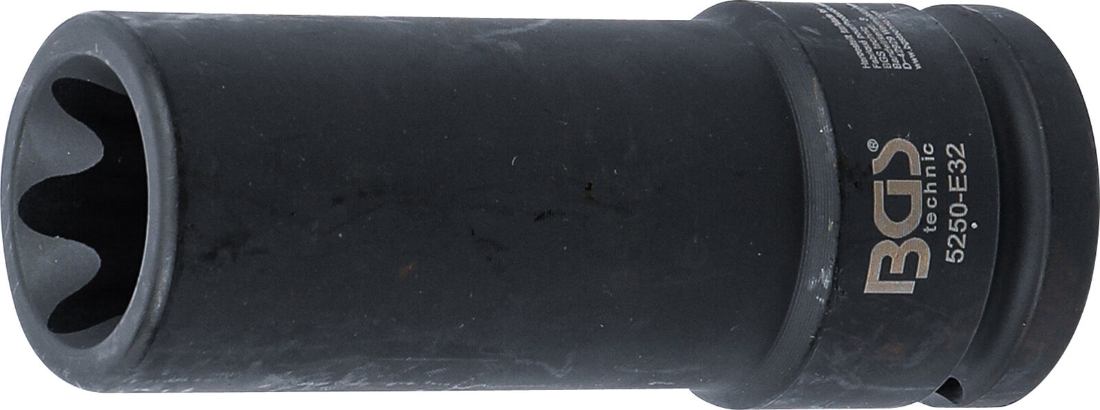 BGS technic Impact Socket E-Type, deep, 20 mm (3/4") Drive, E32