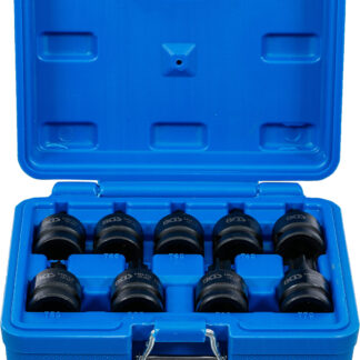 BGS technic Impact bit Socket Set, 12.5 mm (1/2") Drive, T-Star (for Torx) T20 - T70, 9 pcs.