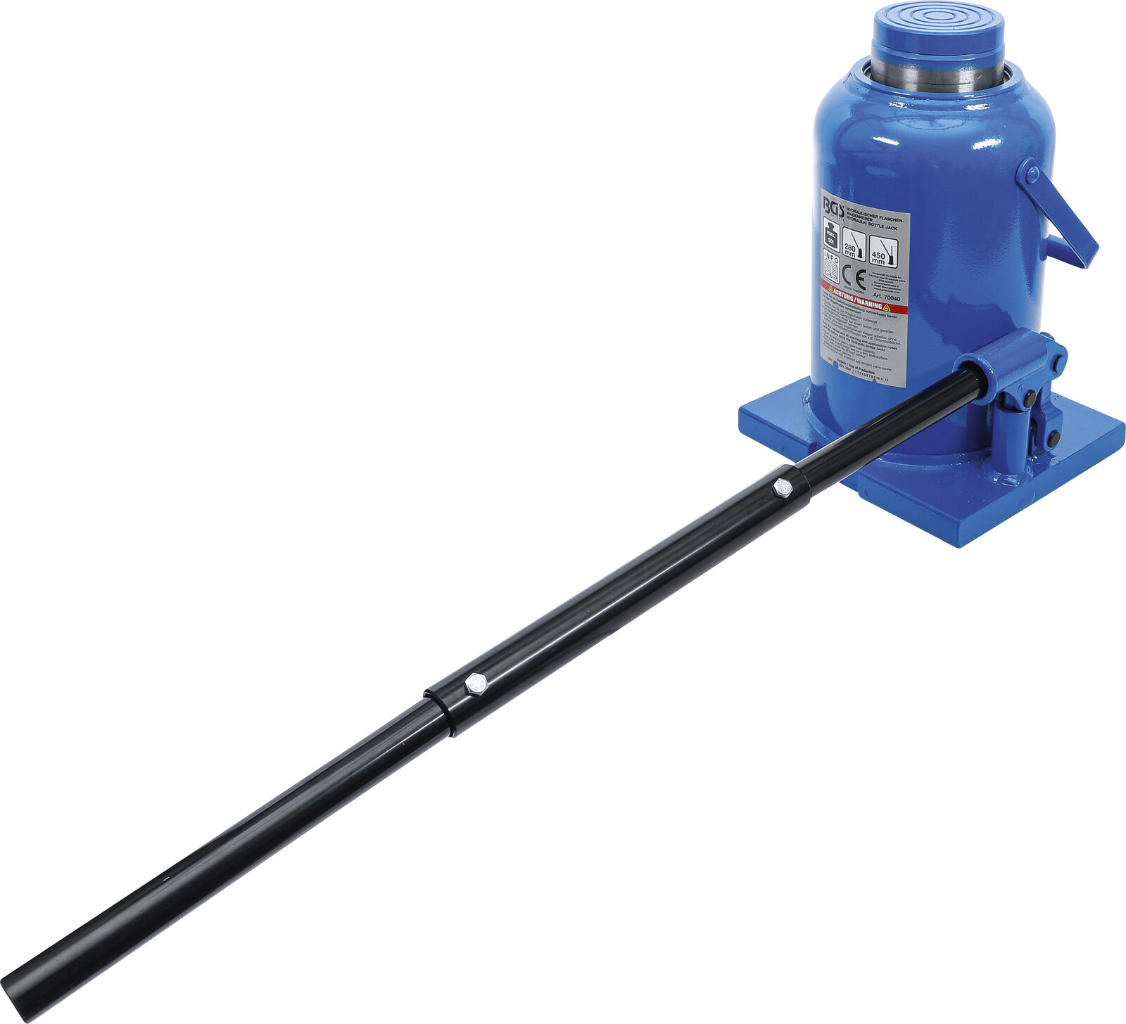 BGS technic Hydraulic Bottle Jack, 50 t — изображение 2