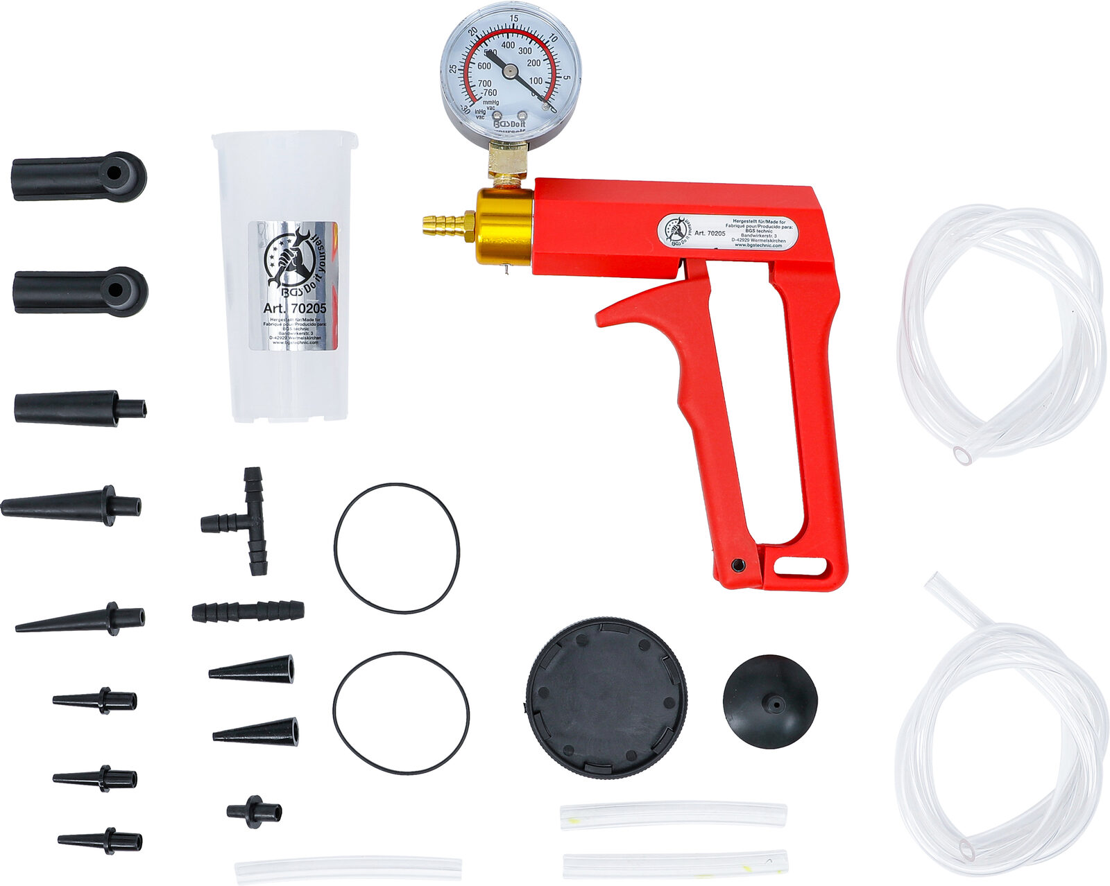 BGS DIY Vacuum Pump / Brake Bleeder Tool - Image 3