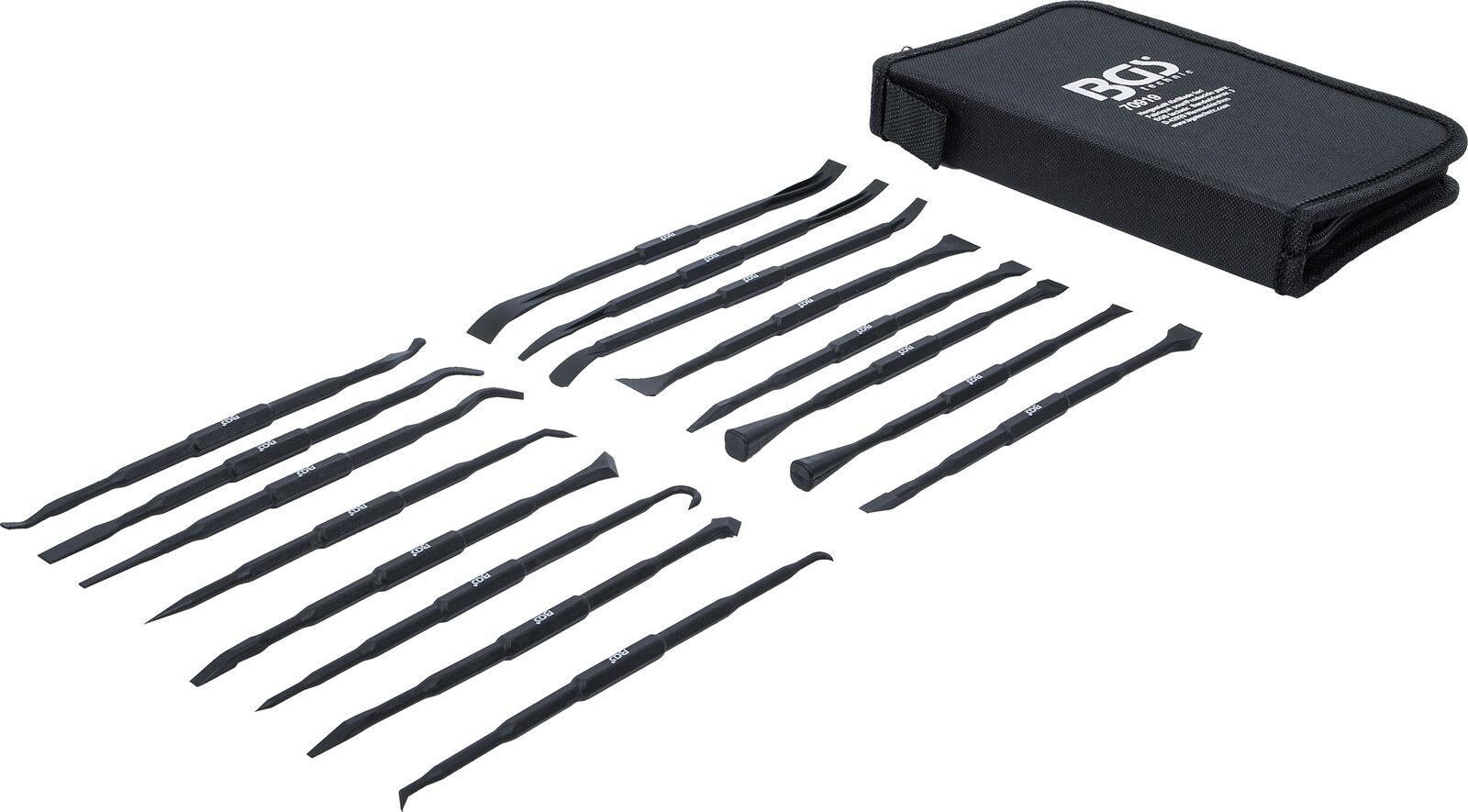 BGS technic Plastic Scraper and O-Ring / Seal Ring Assembly / Disassembly Tool Set, 16 pcs. - Pilt 2