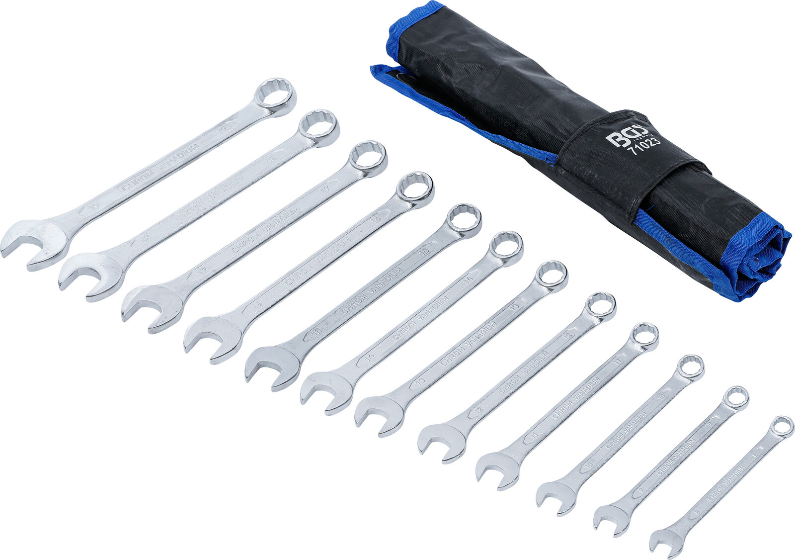 BGS technic Combination Spanner Set, 8 - 19 mm, 12 pcs. - Image 3