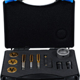 BGS technic Tap and Die Set for Wheel Studs & Nuts, 12 pcs.