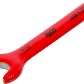 BGS technic VDE Single Open End Spanner, 15 mm