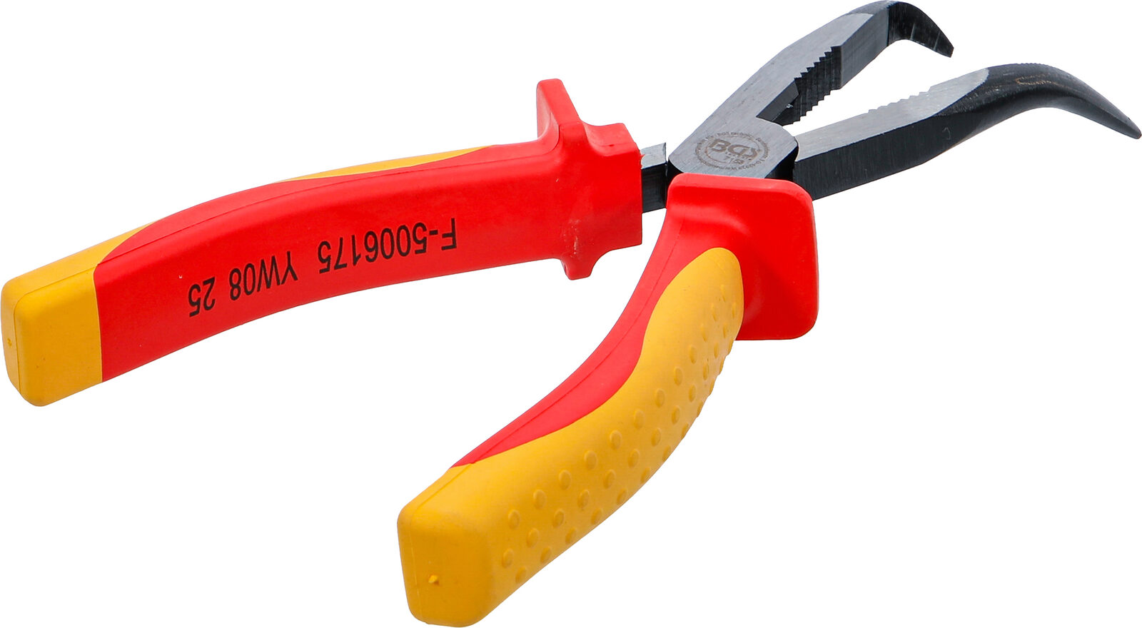 BGS technic VDE Long Nose Pliers, Angular, 200 mm - Image 3