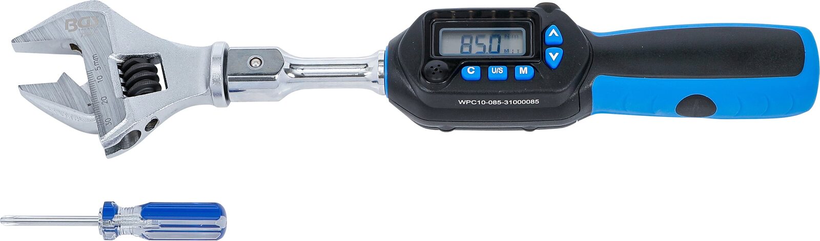 BGS technic Digital Adjustable Torque Wrench, 4.2 - 85 Nm