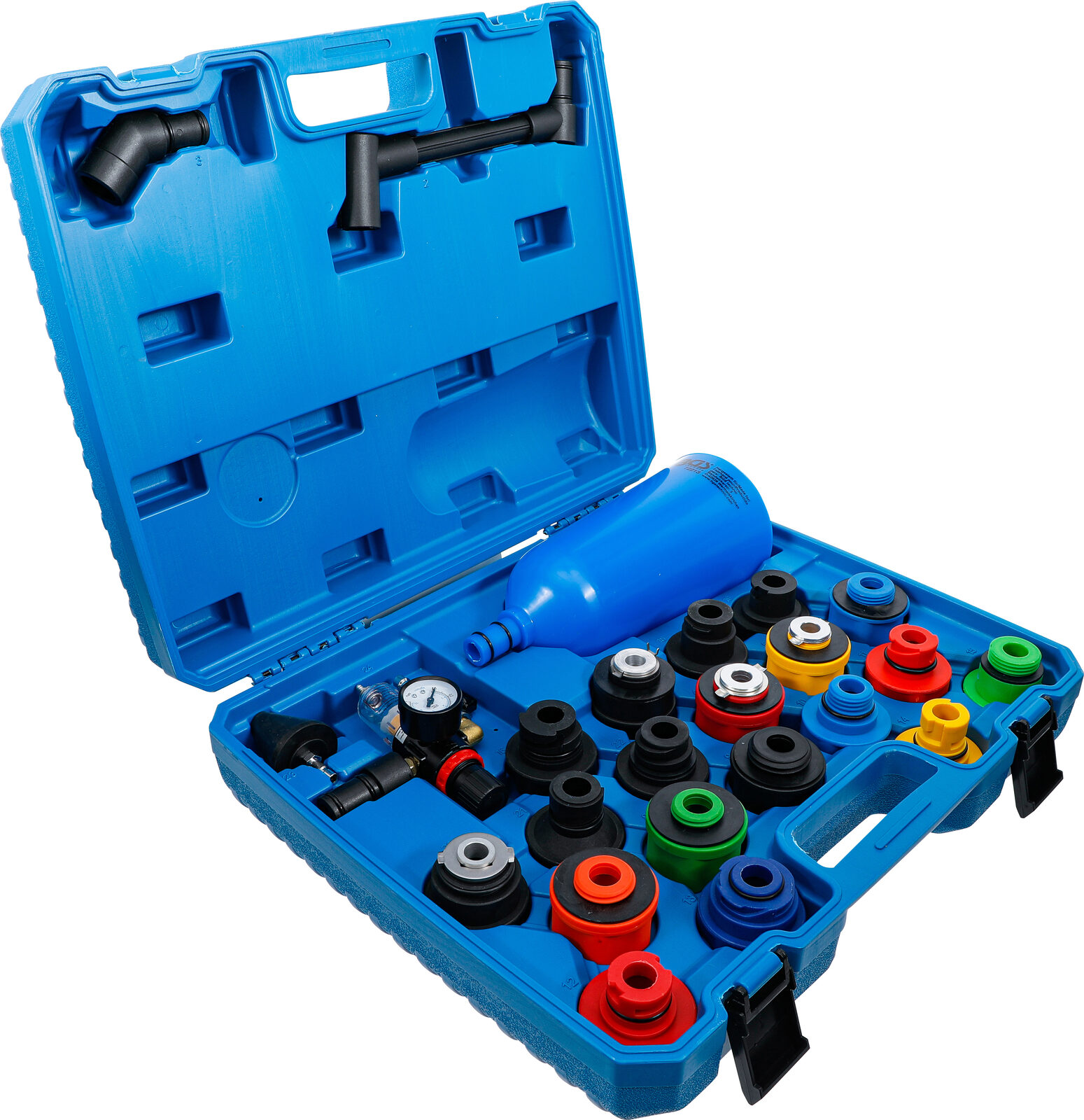 BGS technic Oil Funnel Adaptor Set, Plastic Type, 24 pcs. - Image 3
