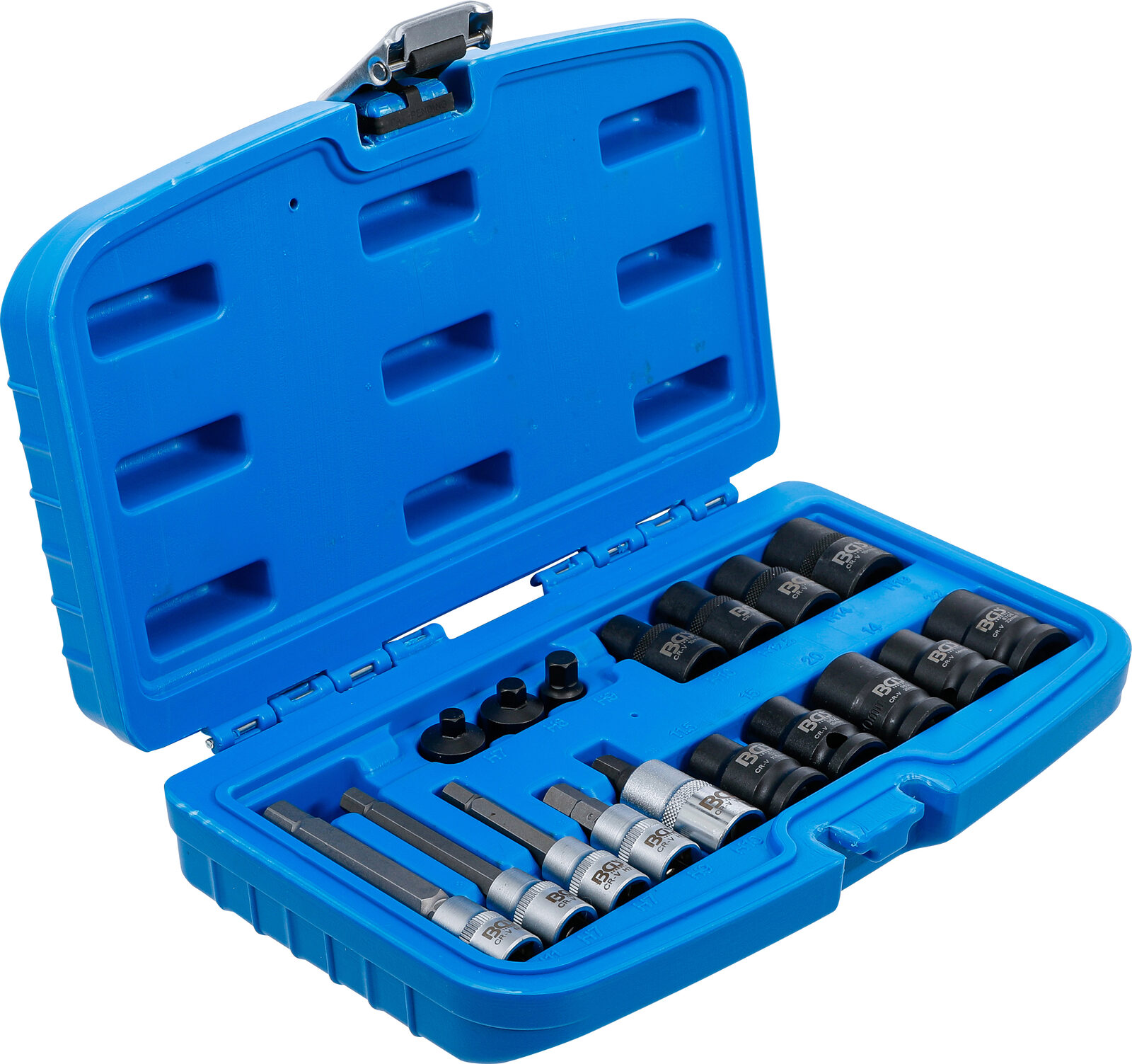 BGS technic Brake Calliper Socket and Bit Socket Set, 17 pcs. - Image 2