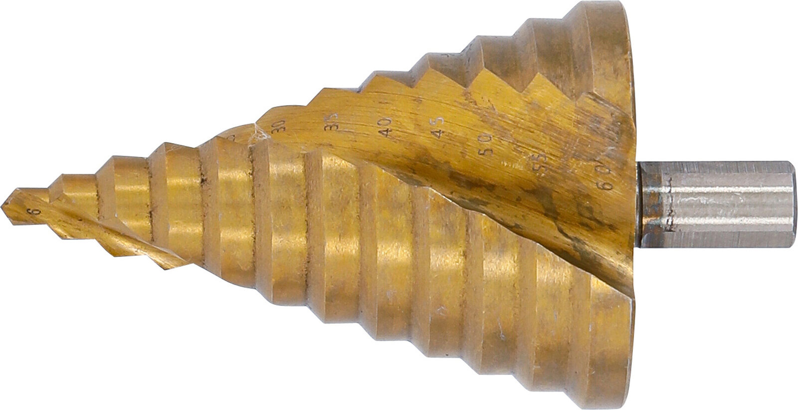 BGS technic Step Drill, titanium-nitrided, Ø 6 - 60 mm - Pilt 3