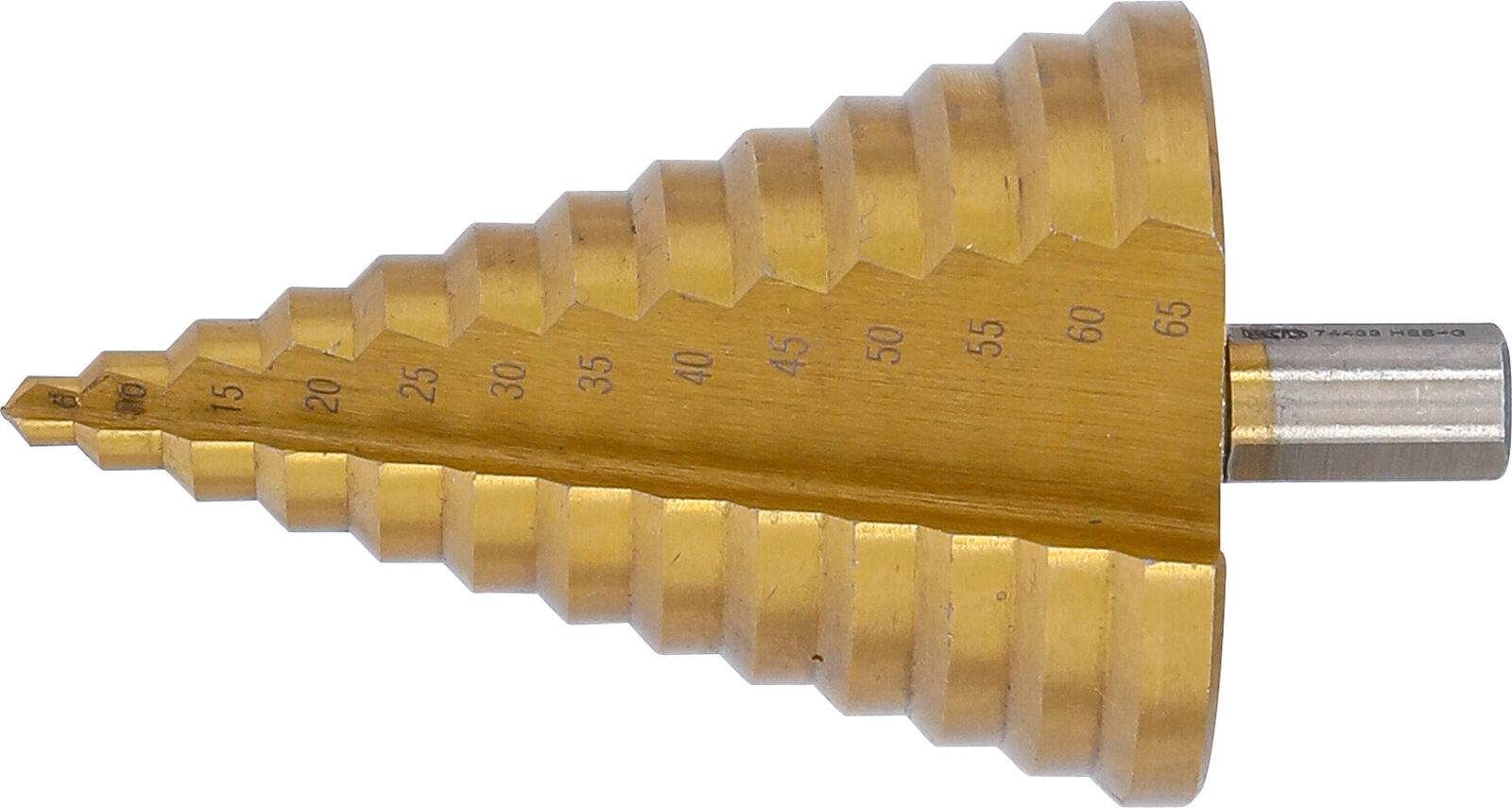 BGS technic Step Drill, titanium-nitrided, Ø 6 - 65 mm - Image 3