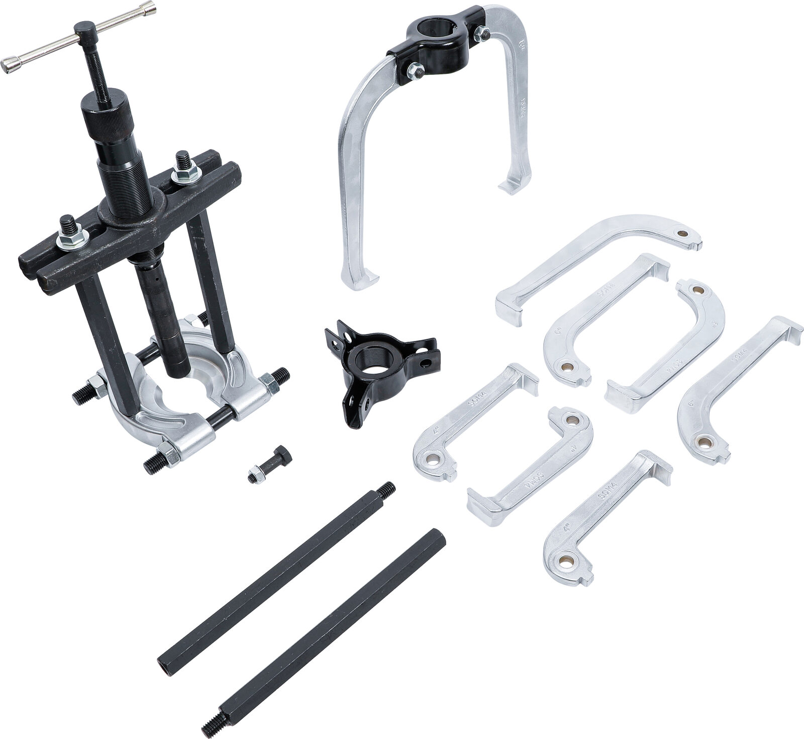 BGS technic Hydraulic Puller Set, 10 t, 25 pcs. - Image 3