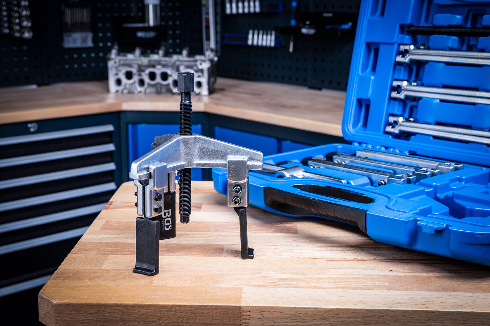 BGS technic External / Internal Puller Set, 2 and 3-arm, 13 pcs. - Image 3