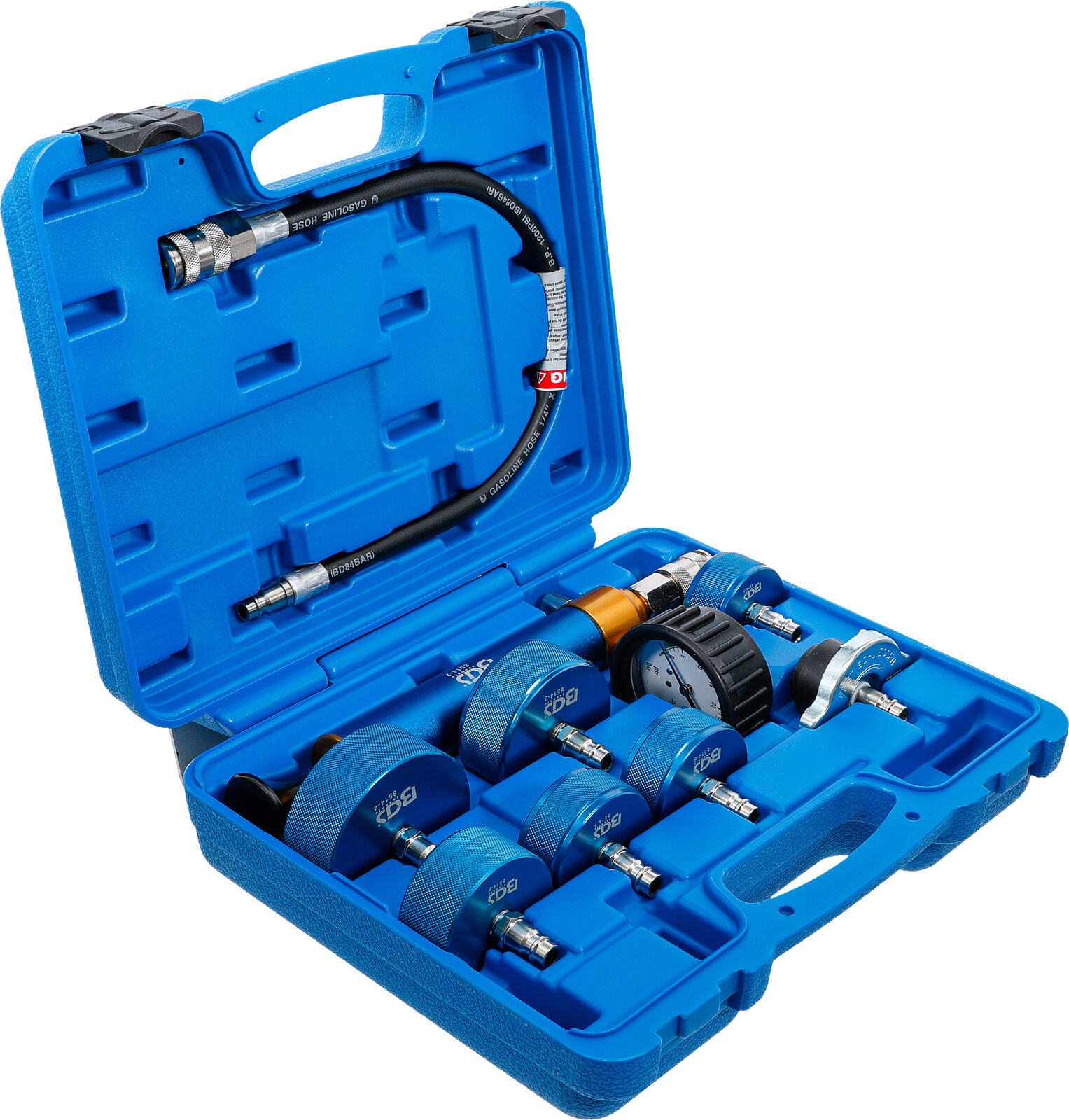 BGS technic Cooling System Diagnostics Tool Set, 9 pcs. - Pilt 2