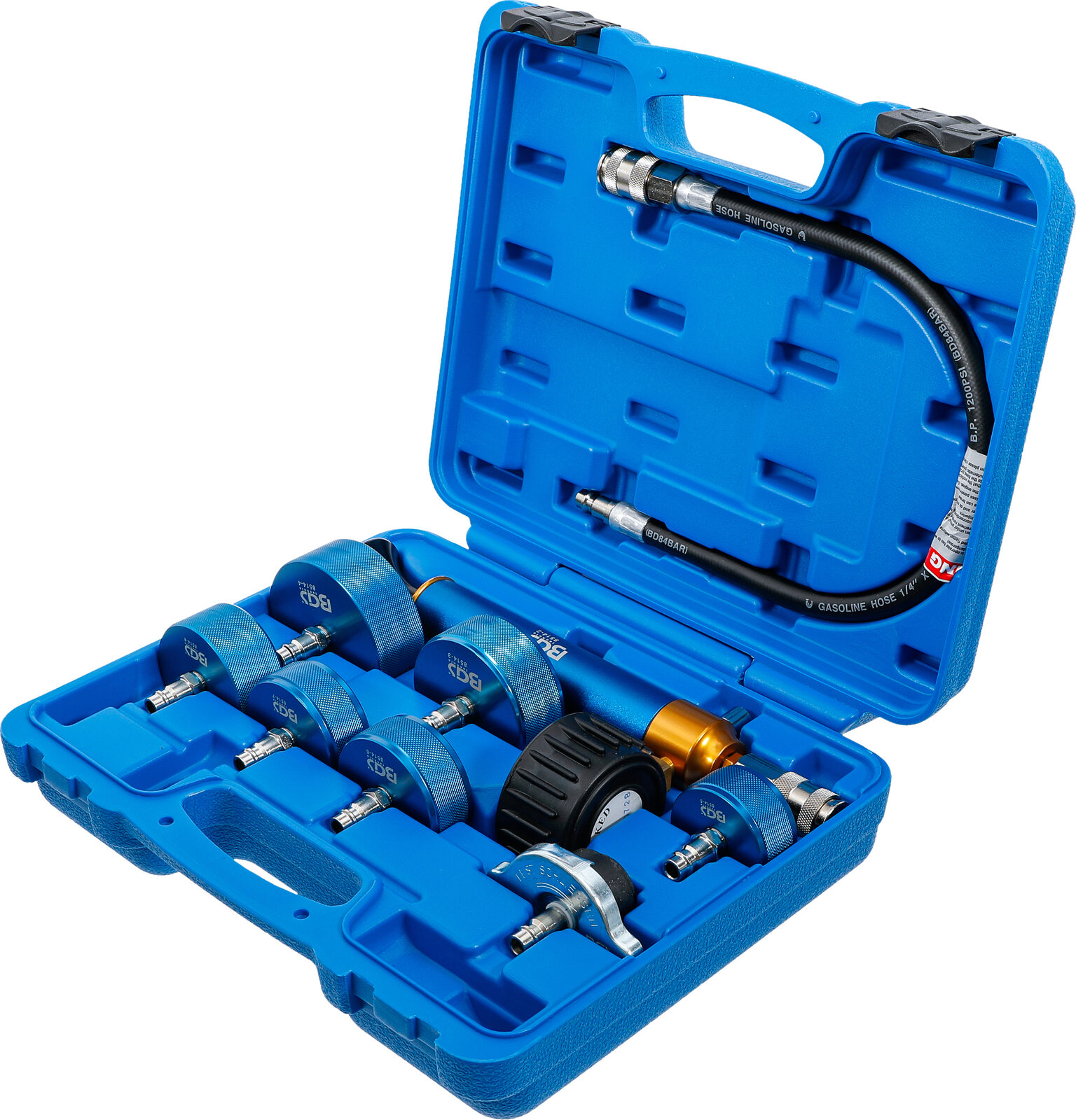 BGS technic Cooling System Diagnostics Tool Set, 9 pcs. - Pilt 3