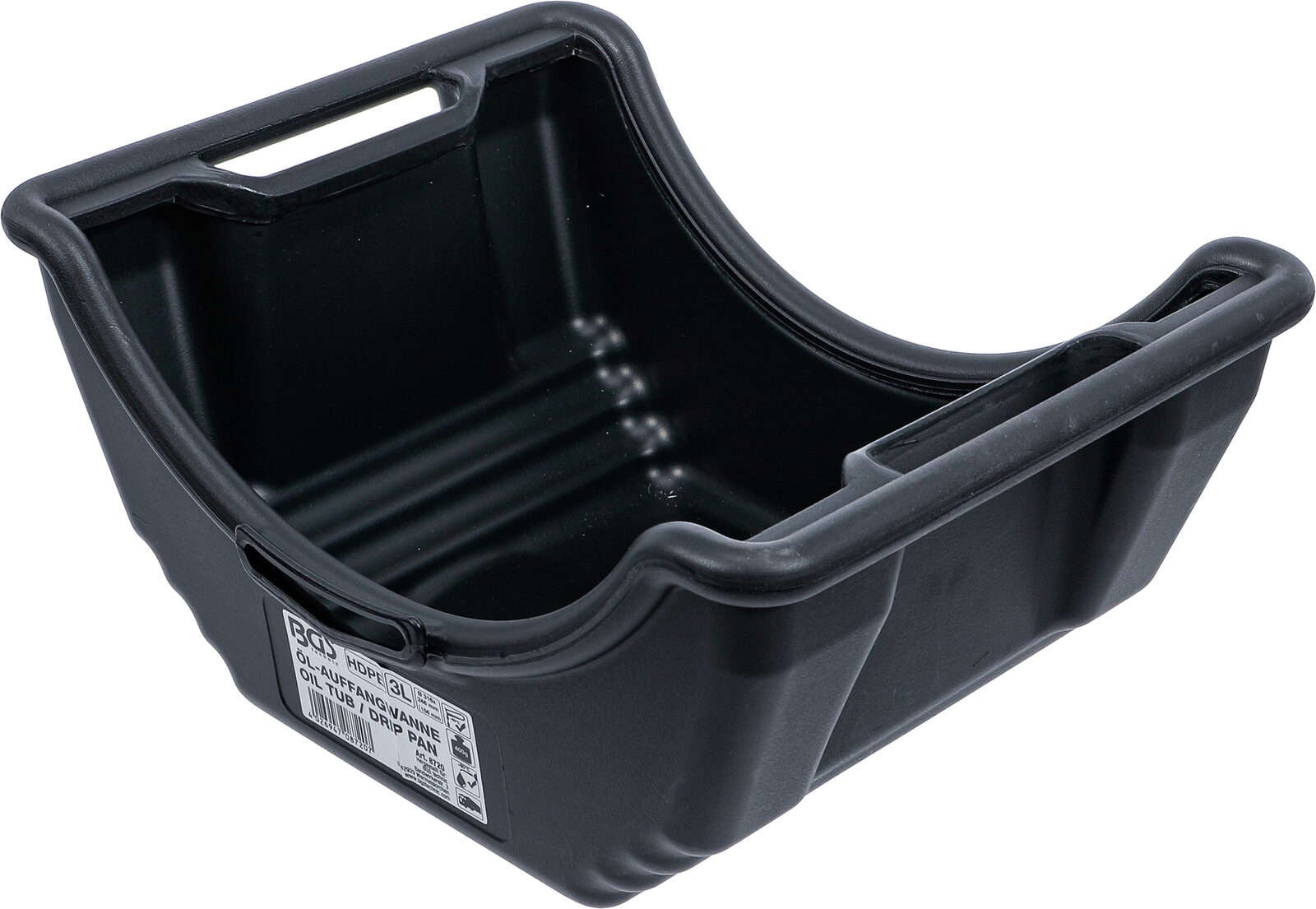 BGS technic Oil Drip Pan for Trucks, 3 l