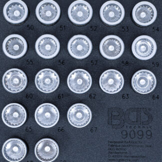 BGS technic Tool Tray 1/6: Rim Lock Tool Set for Porsche and VW Touareg, 20 pcs.