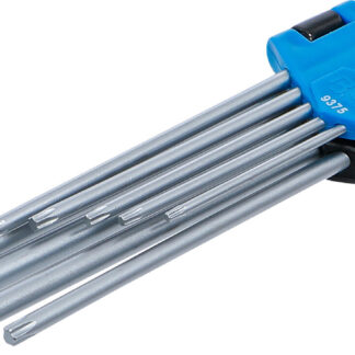 BGS technic L-Type Wrench Set, extra long + extra short, T-Star (for Torx) T10 - T50, 9 pcs.