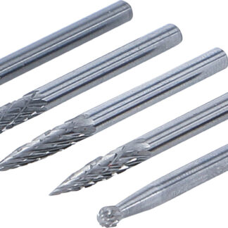 BGS technic HSS Milling Cutter Set, extra short, 5 pcs.