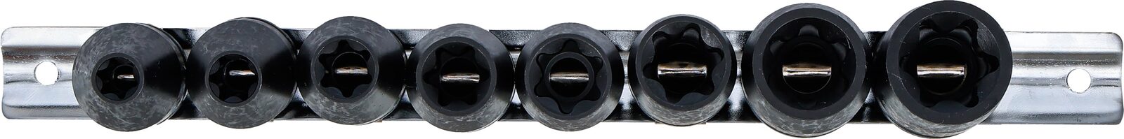 BGS technic Impact Socket Set E-Star, 12.5 mm (1/2") Drive, E10 - E24 mm, 8 pcs. - Pilt 3