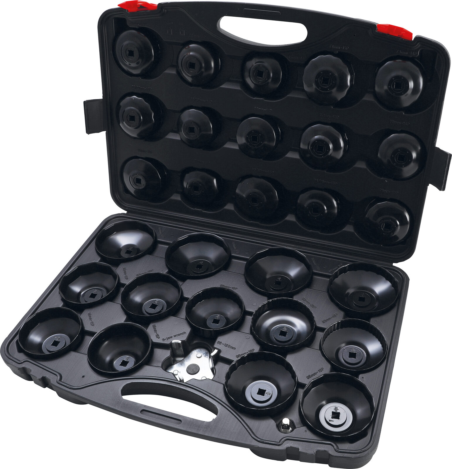 BGS DIY Oil Filter Wrench Set, 30 pcs. - Pilt 3