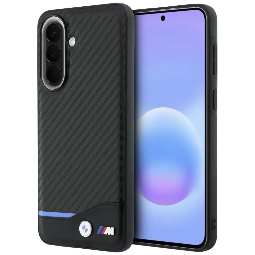 BMW case for SAMSUNG A57 BMHCSA5722NBCK (PU Carbon) black