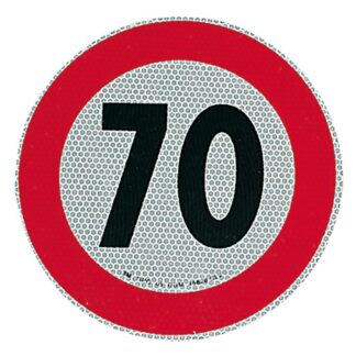 Bottari Approved 70 km/h Speed Sticker