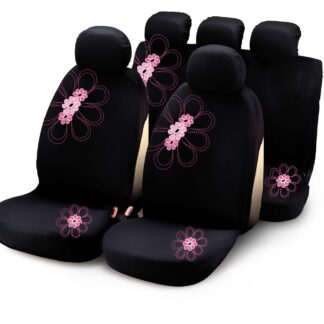 R.Evolution Girl My Spring Flowers Seat Cover Set Pink