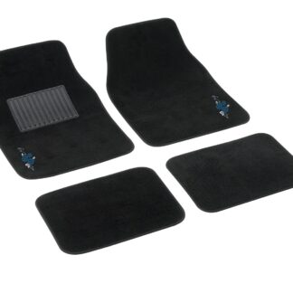 R.Evolution Girl My Flower Swivel Carpet Floor Mat Set Blue