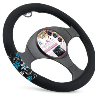 R.Evolution Girl My Star Steering Wheel Cover Blue