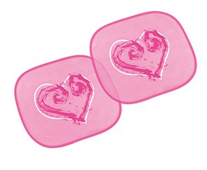 R.Evolution Girl Pair of Pink Electrostatic Sunshades